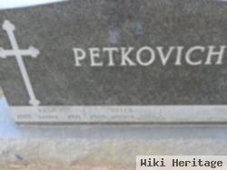 Vaso Petkovich