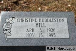 Christine Huddleston Hill