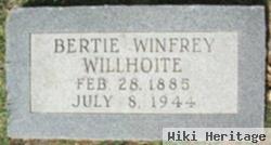 Bertie Jessie (Winfrey) Willhoite