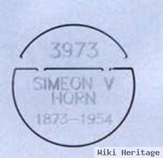 Simeon V. Horn