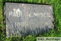 Paul W. Mcneil