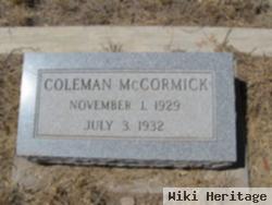 Coleman Mcmormick