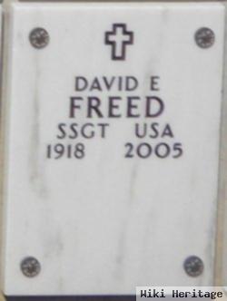 David E Freed