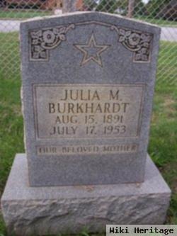 Julia M. Burkhardt