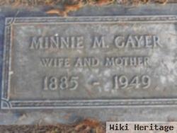 Minnie M. Donaldson Gayer