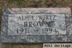 Alice Wirtz Brown