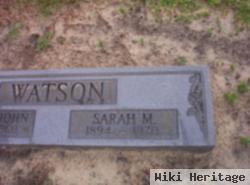 Sarah M. Watson