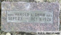 Harold L Shaw