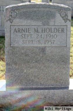 Arnie Mcdaniel "mac" Holder