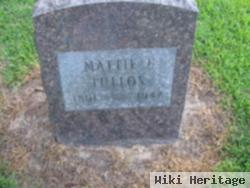 Mattie J. Tullos