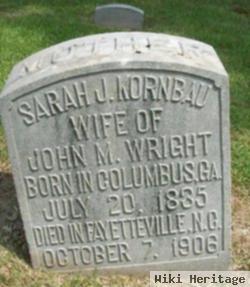 Sarah J. Kornbau Wright