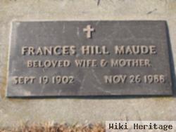 Frances M Hill Maude