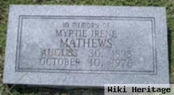 Myrtle Irene Mathews