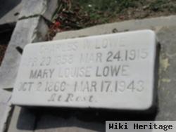 Mary Louise Carey Lowe