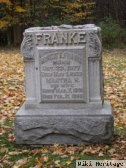 Martha H Franke