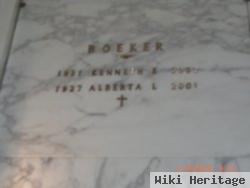 Alberta L Boeker