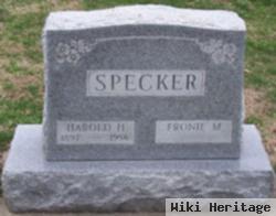 Harold H Specker