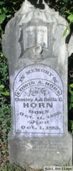 Edwin A Horn