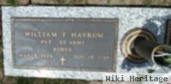 William F. Havrum