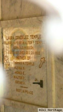 Lorenza Librada "laura" Gonzales Temple