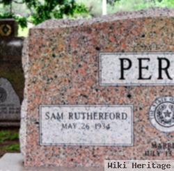 Sam Rutherford Perry