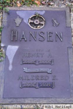 Henry A Hansen, Sr