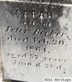 Sarah Becker