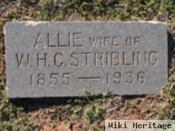 Alice "allie" Keesee Stribling