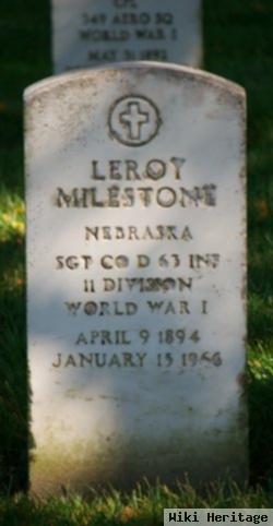 Leroy Milestone