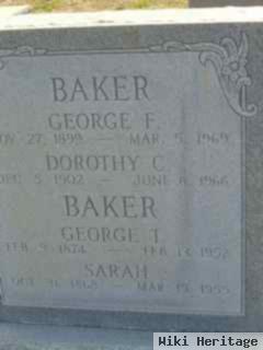 George F. Baker