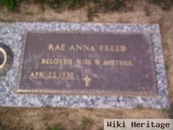 Rae Anna Bender Freed