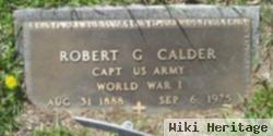 Robert G Calder