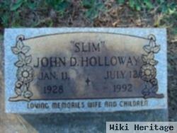 John D "slim" Holloway