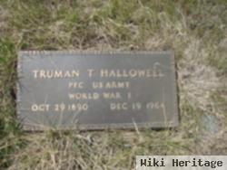 Truman T Hallowell