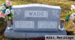 Don H. Wade, Sr