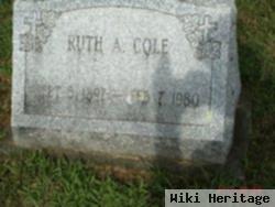 Ruth A Chapman Cole