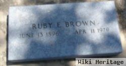 Ruby Ellen Sherffius Brown