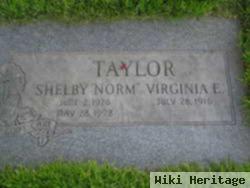 Shelby Norman "norm Wortie" Taylor