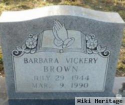 Barbara Vickery Brown