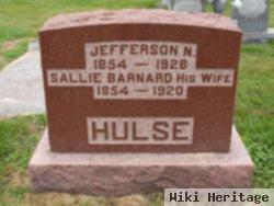 Sarah Barnard "sallie" Taul Hulse