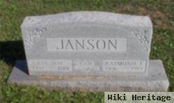 Raymond T Janson