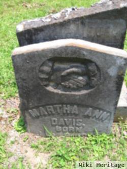 Martha Ann Davis