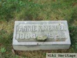 Fannie Karlsruher Mendel