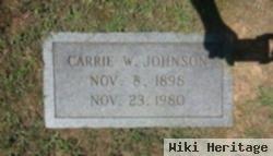 Carrie Jane Wilson Johnson