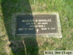 Marion R Dunklee