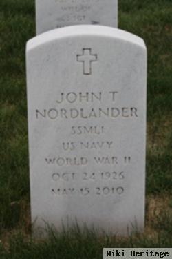 John T Nordlander