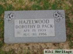 Dorothy D Pack Hazelwood