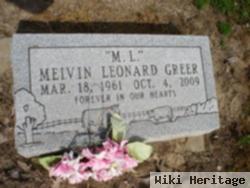 Melvin Leonard "m L" Greer