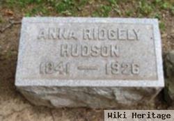 Anna Ridgely Hudson