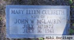 Mary Ellen Culbreth Mclaurin